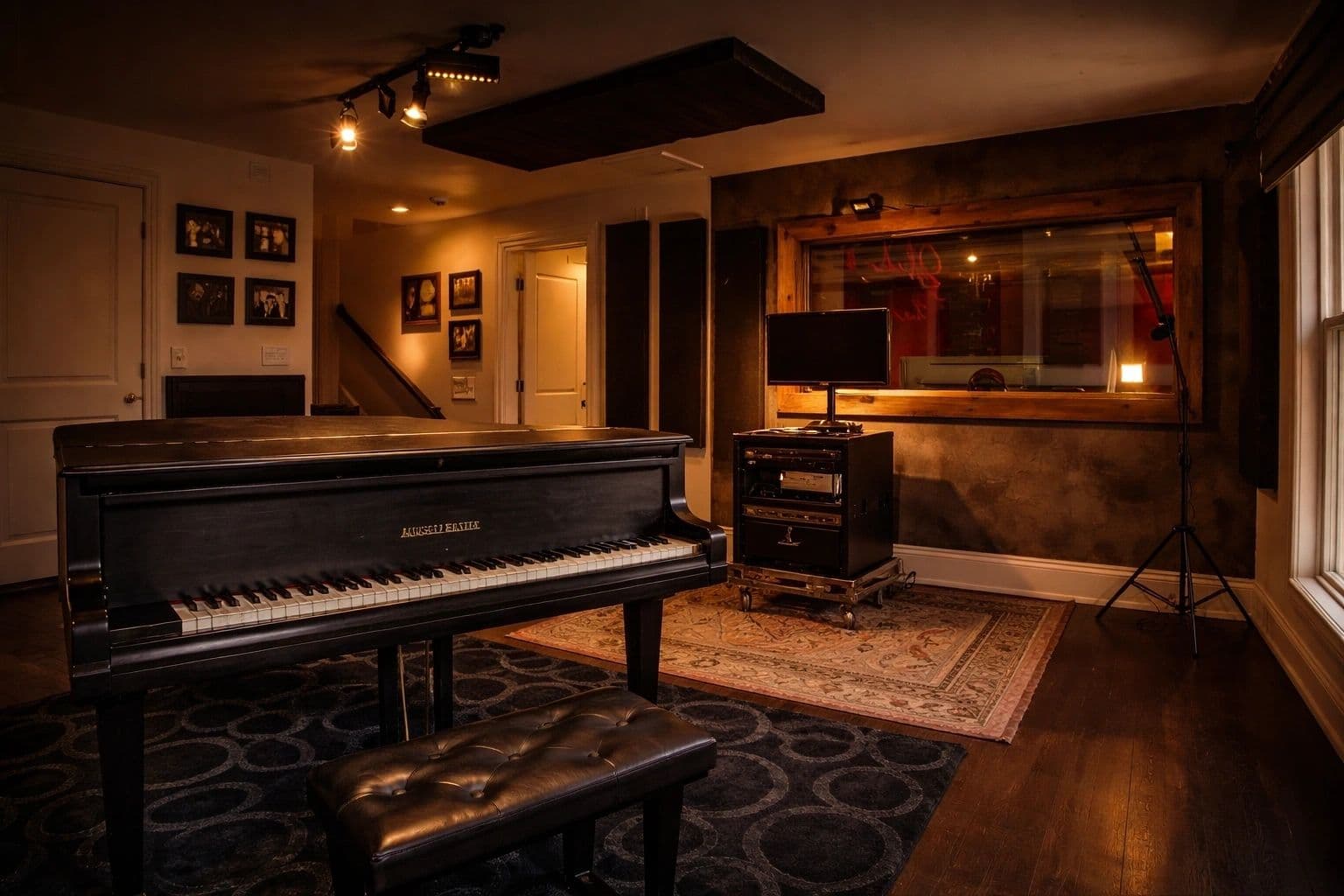 The Rosarium recording studio live room